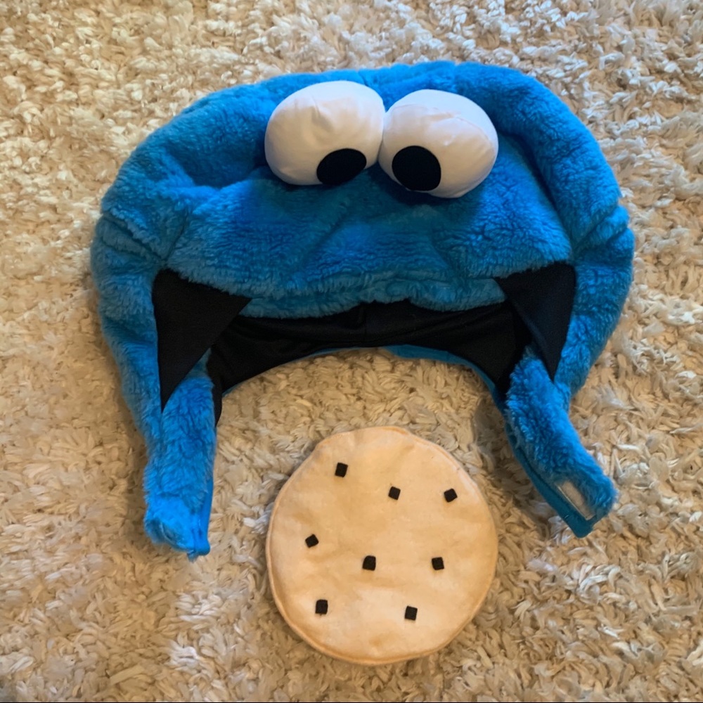 Adult Cookie Monster costume. Sesame Street